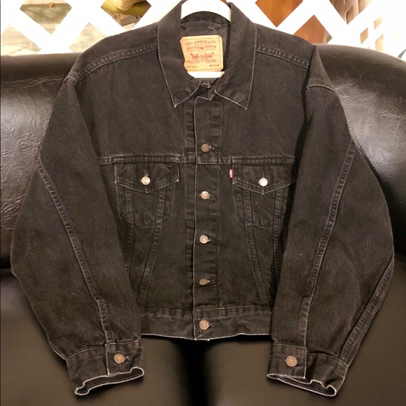 Levi's Other - Levi’s Type III Denim Trucker in Black Size M